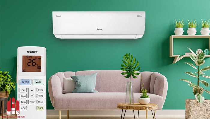 کولرگازی 12000 گری GWH H12H1 اینورتردار